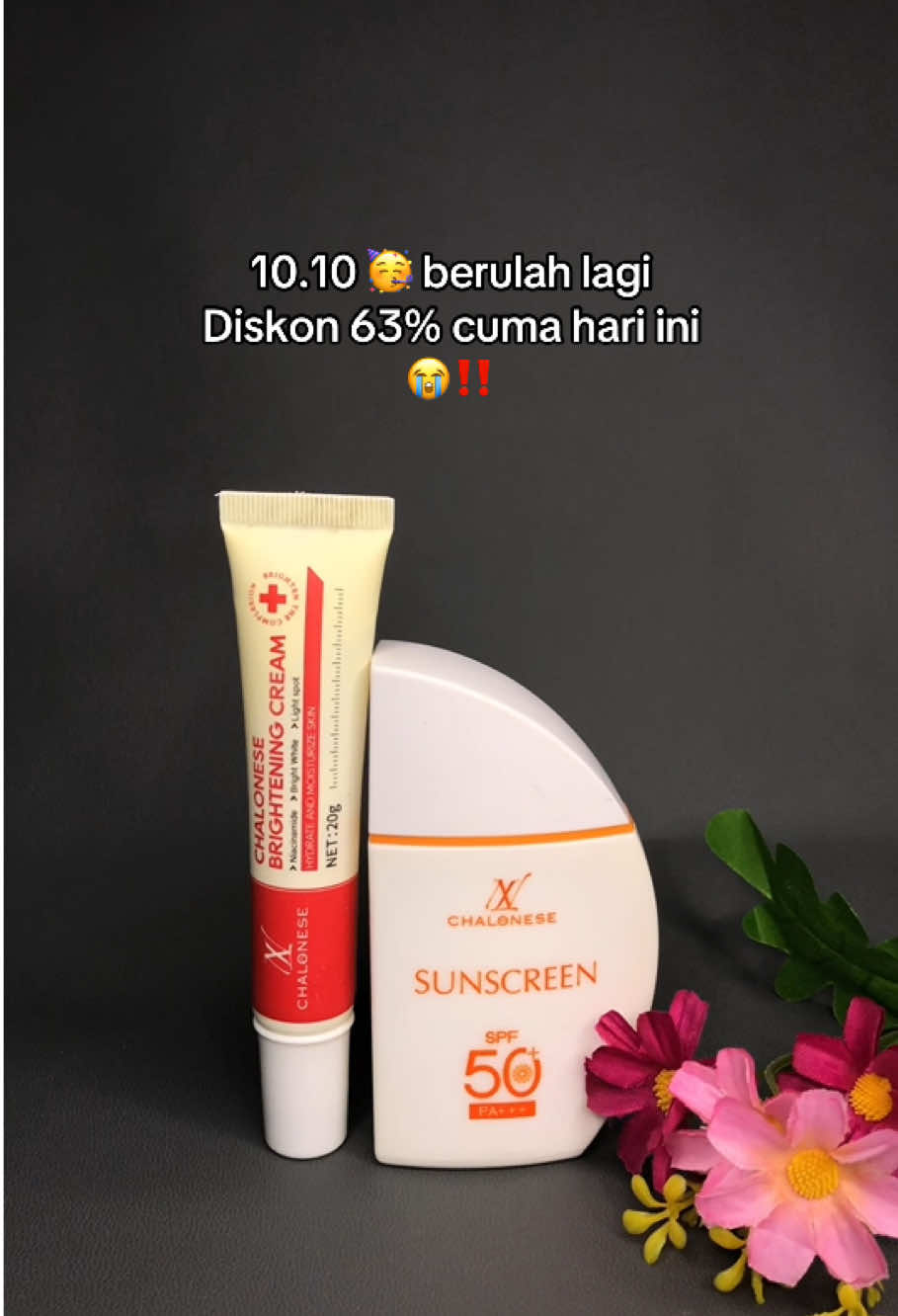 #chalonesebrighteningcream #skincare #sunscreen 