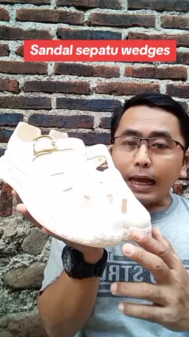 Sandal sepatu wedges yang nyaman di pake dan sudah anti slip #sandalwanita #sepatuwanita #sandalsepatu #sandalwedges #sepatuwedges 