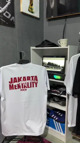 Kaos jakarta mentality #jakarta #jakartans #persija #thejakmania 