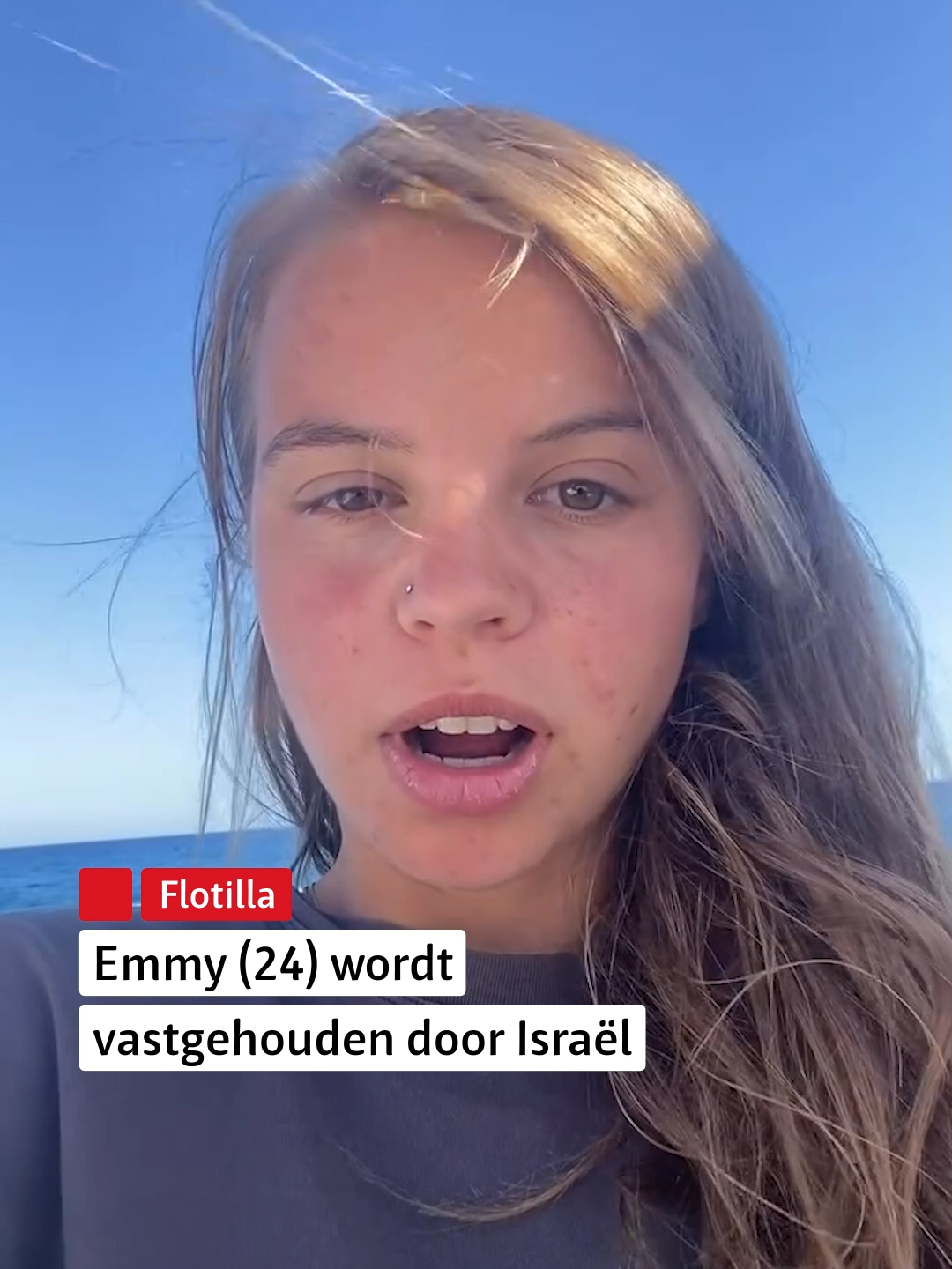 Hoe het nu met Emmy gaat, is niet bekend.  #flotilla #debilt