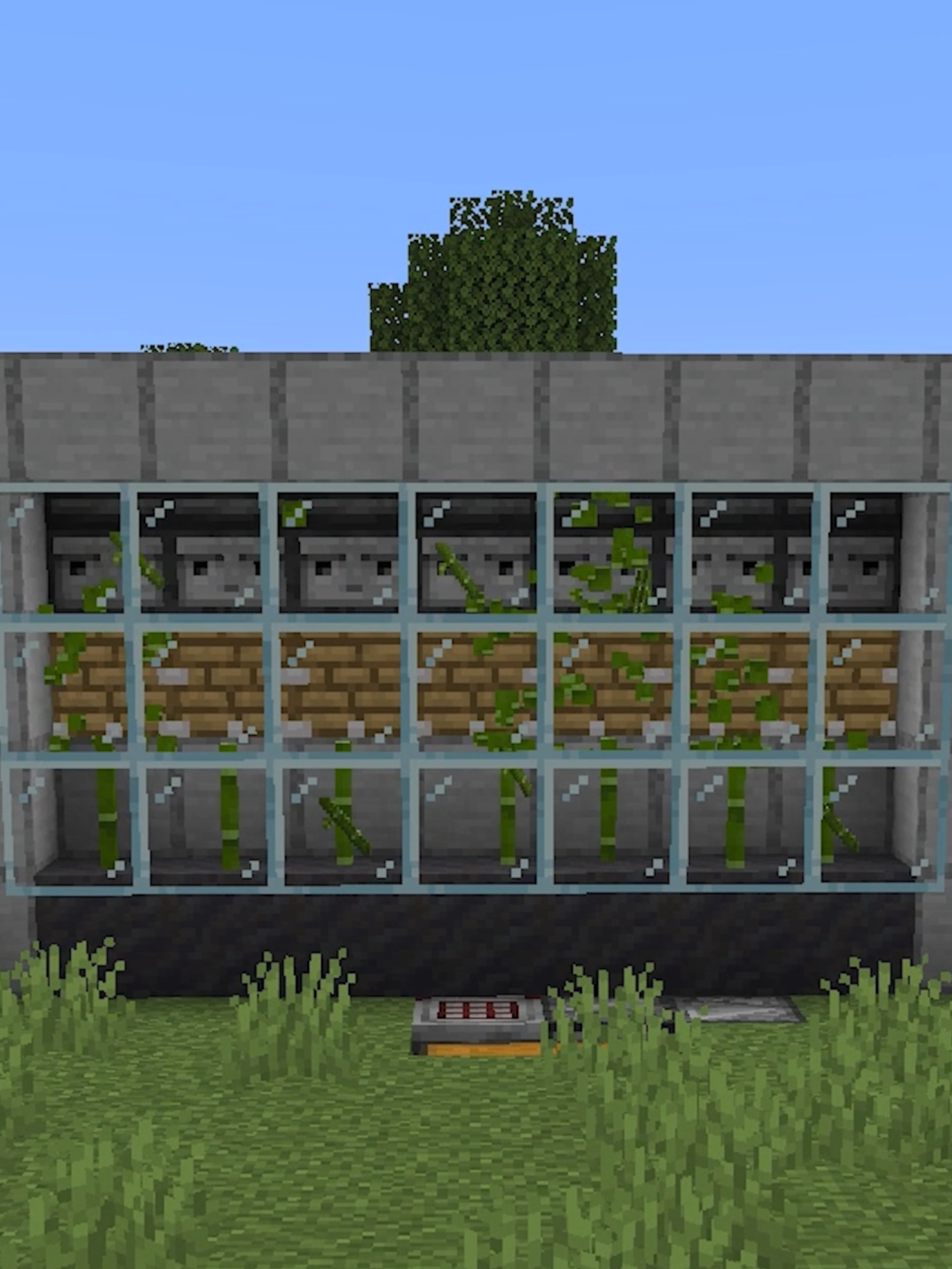 HOLZFARM BAUEN (TUTORIAL) #minecraft #minecrafttutorial #fyp