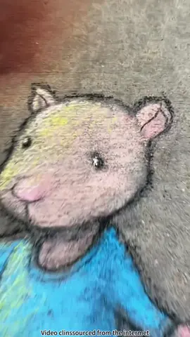 When the Streets Begin to Smile 🎨🧑‍🎨😊😊#art #amazing #sidewalkchalk #streetart #beauty  
