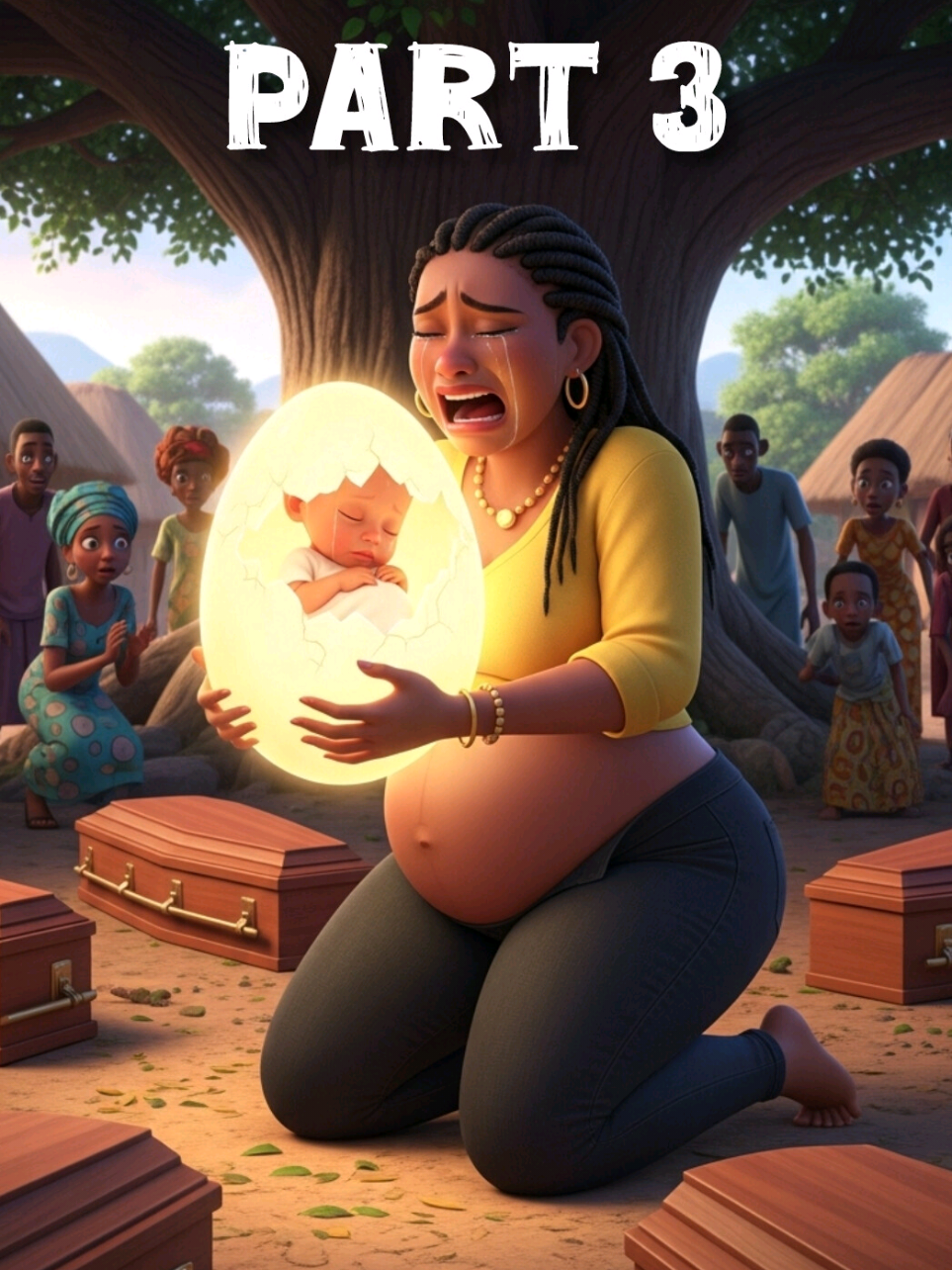 She unalived all her children part 3 #viiveestorytime #storytime #animatedstories #Africanfolktales #tales 