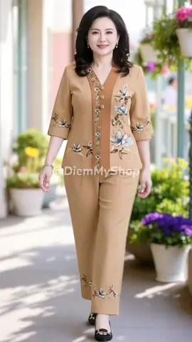 Một món quà giản dị nhưng khiến mẹ thấy mình thật sang trọng và được yêu thương #dobotrungnien #Thoitrangtrungnien #thoitrangbigsize #MacDepMoiNgay #xuhuong 