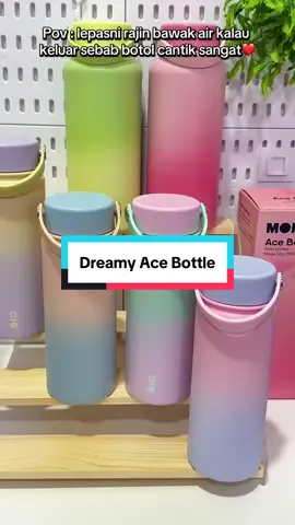 Dreamy botol comel sangat boleh di jadikan hadiah #botolmontigo #montigo #montigobottle #stainlesssteel #newcollection 