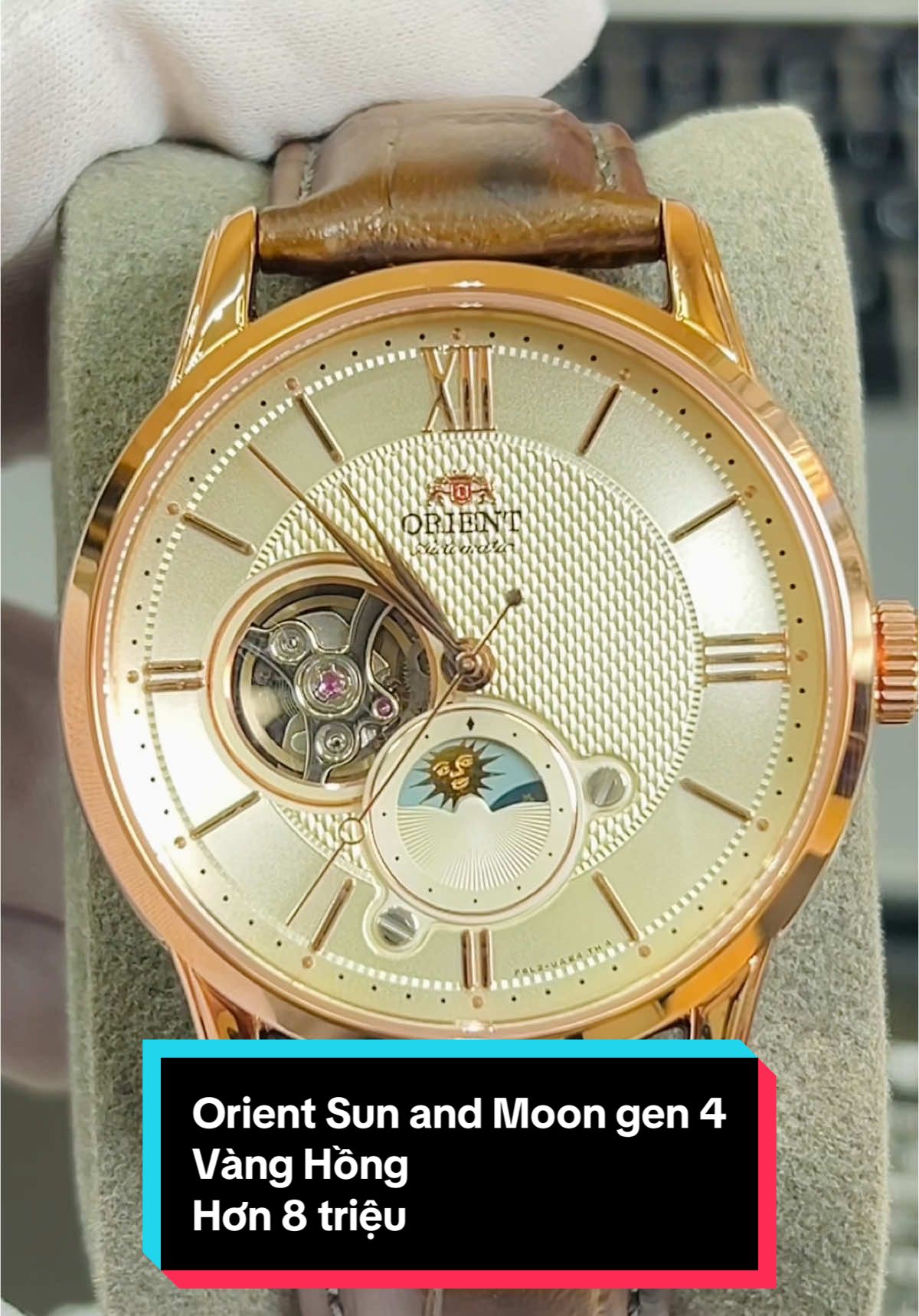 Về thêm 1 chiếc Orient sun and moon gen 4 đang giảm giá sập sàn cho Ae chơi. @Cương watch. #tiktok #xuhuongtiktok #dongho #cuongstore 