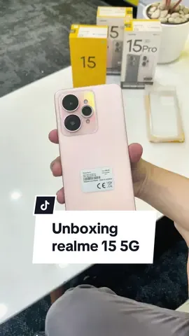 Unboxing realme 15🫣 siapa yang udah nungguin? #fyp #realme #tiktokindo #realme15series 