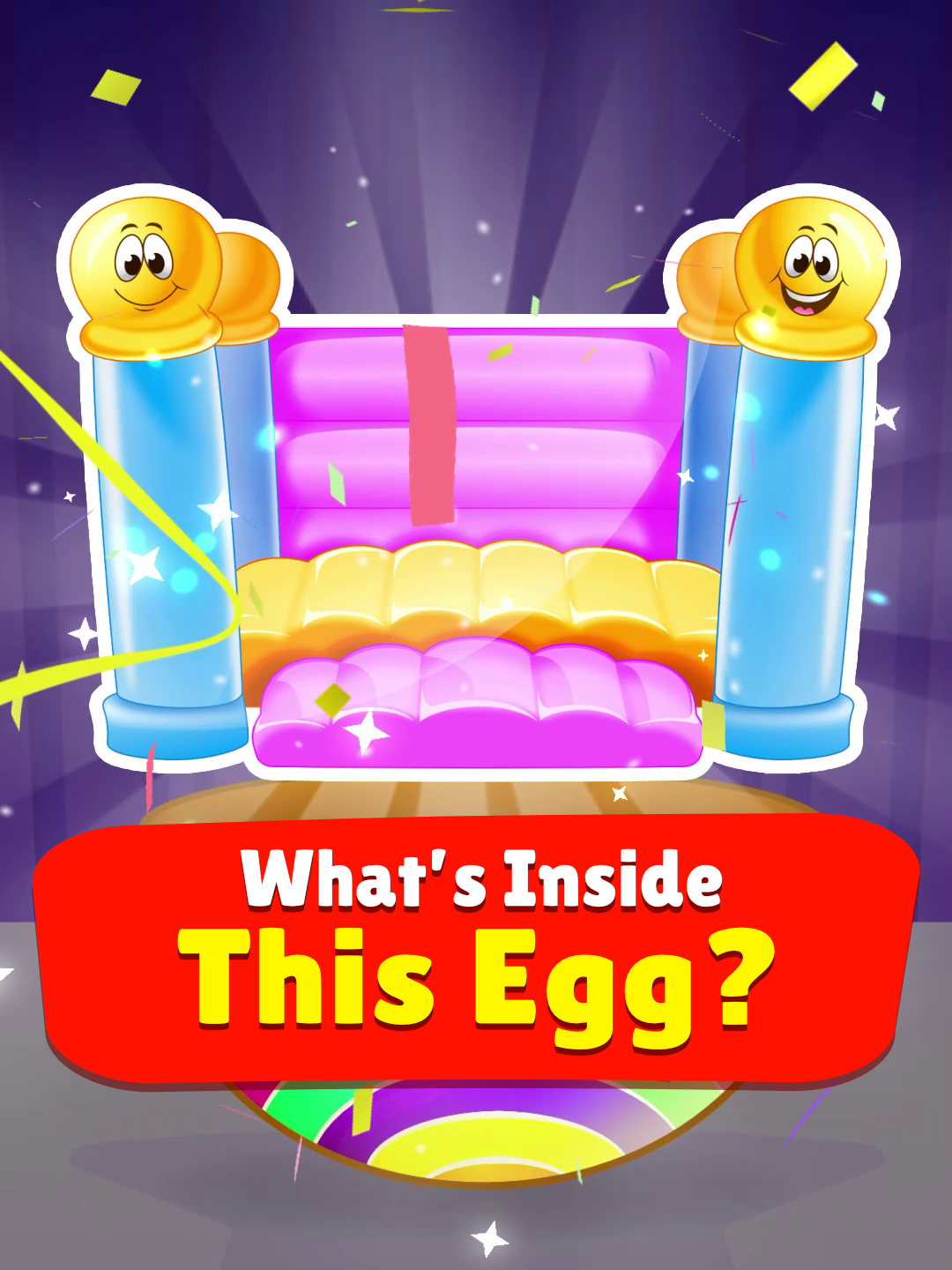 Tiny egg, sparkling surprise 🥚💛 Fun waiting in every little pop! Keep the giggles going! 🌈 🧸 Toys, 📚 Books, 🎵 Songs & 🎨 GIFs from Lucas & Friends ✨ Explore them all via the link in bio 🔗 #cracktheegg #funinside #funtime #laughing #giggles #funnyvideos #funnymoments #preschoolfun #playtime #foryou #viralvideos #lucasandfriends