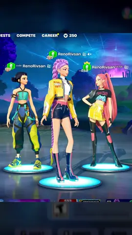 Kpop Demon Hunters In Fortnite  🍜 #Fortnite Consider Using Code RenoRivsan #kpopdemonhunters  #huntrix 