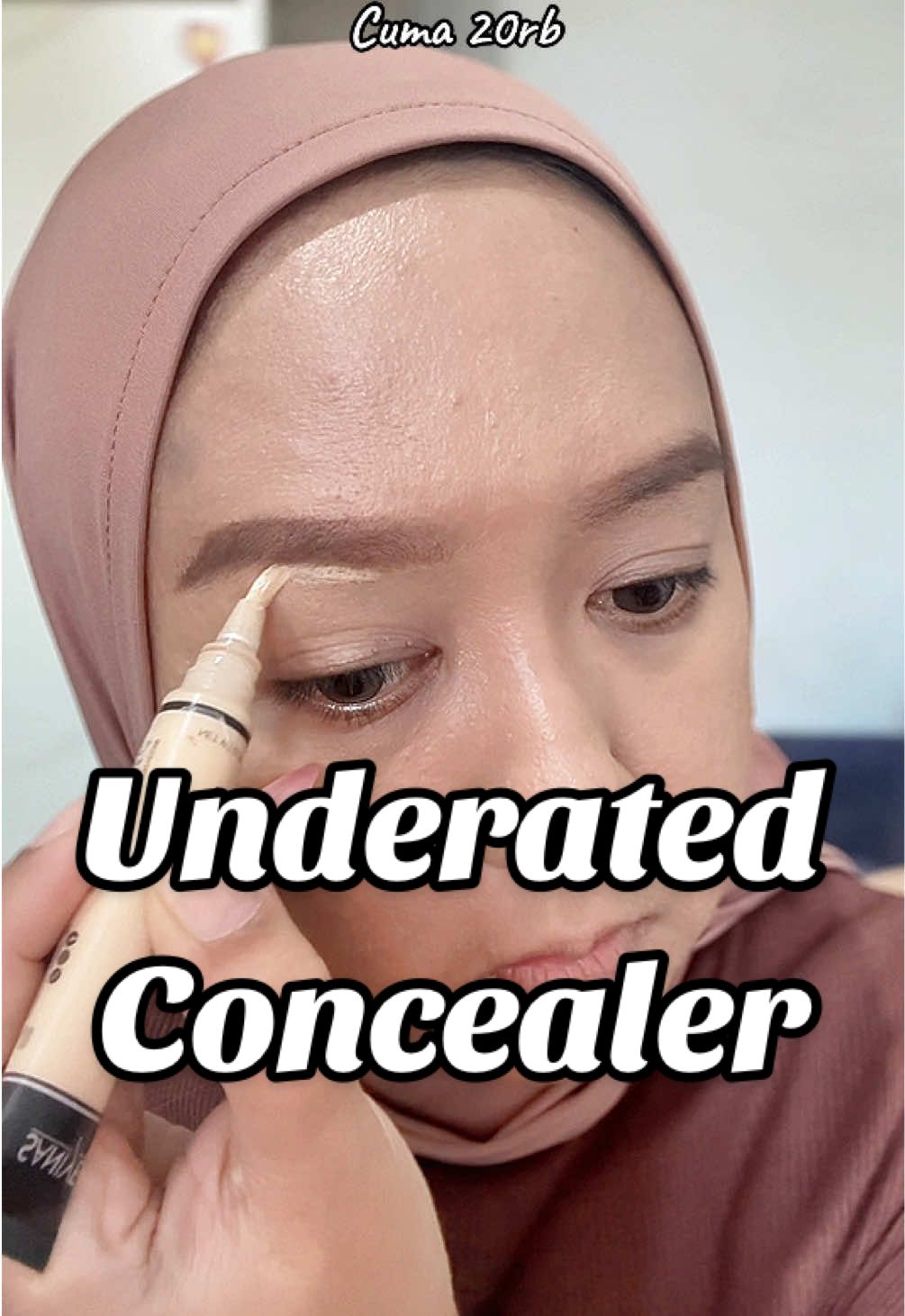 Rahasia alis rapi dengan  saniye concealer. Praktis sat set anti ribet #concealer #concealertips #concealertutorial #alisrapi #eyebrowtutorial 