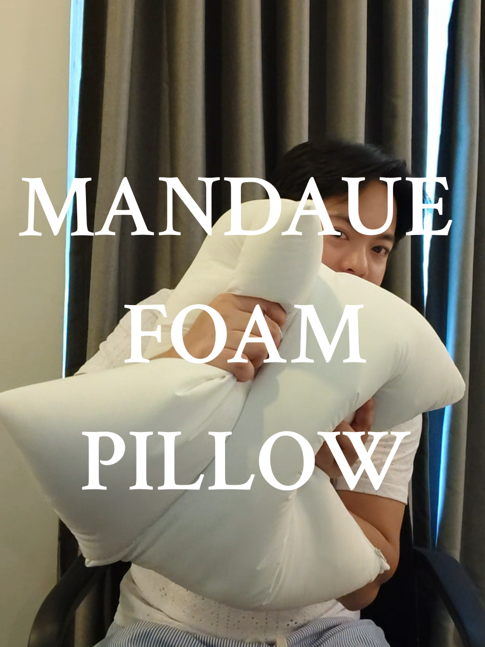 murang white pillow from Mandaue foam, sobrang ganda ng quality ng unan na to! #whitepillow #pillow #unan #fluffypillow #mandauefoam 