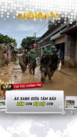 Sau bão, mất mát còn đó, nhưng niềm tin vẫn còn… Miền Trung ơi hãy cố lên nhé 🇻🇳 #bão #khacphuc #bodoi #vietnam #demnay