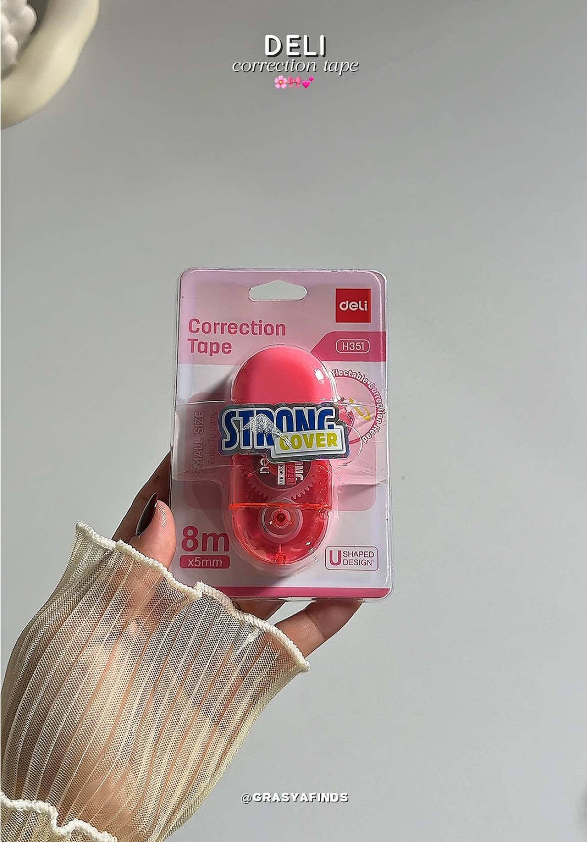 #deli #delicorrectiontape #correctiontape  #stationery 