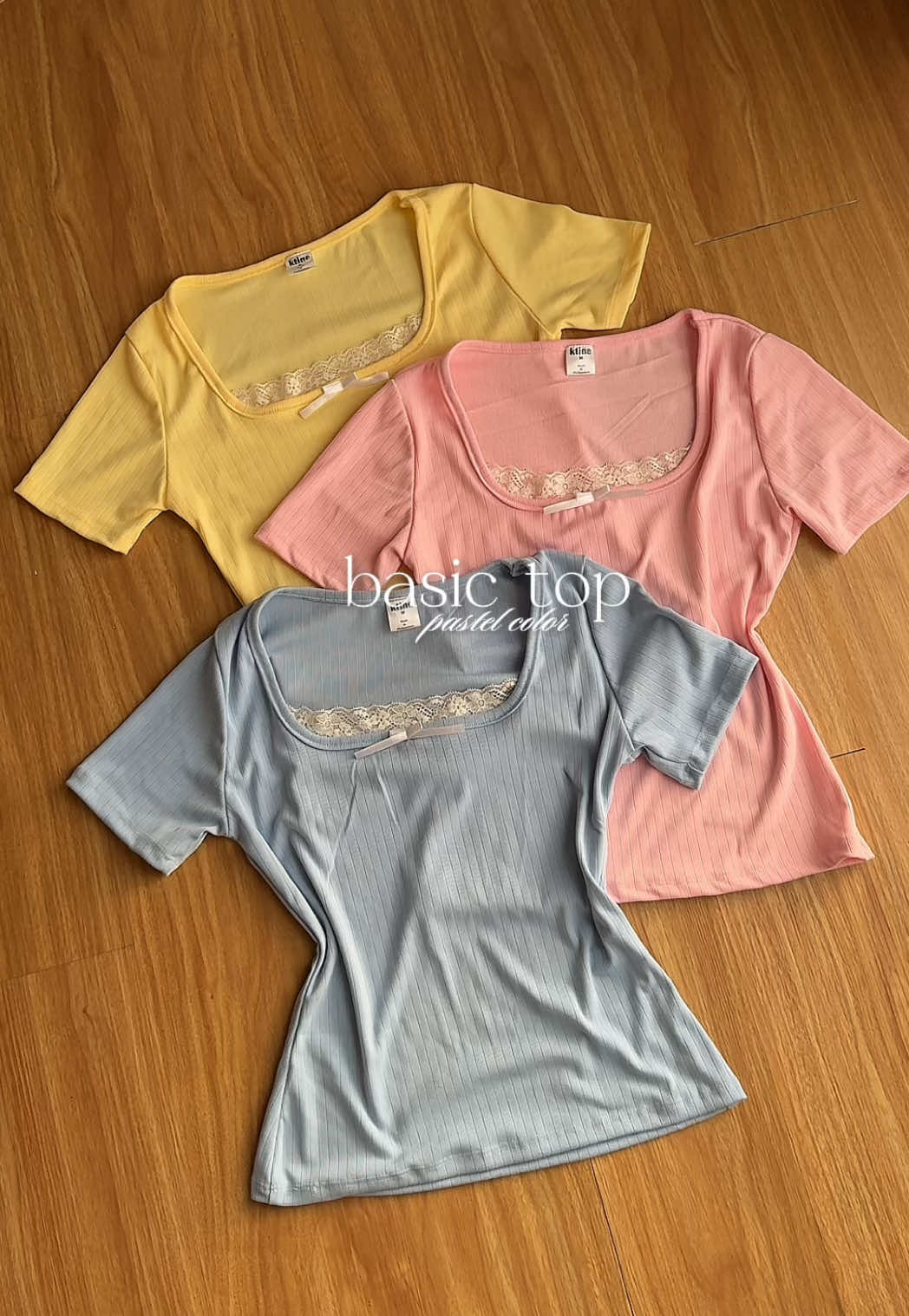 this cute ribbon top>> #basictop   #ribbontop #fyp 