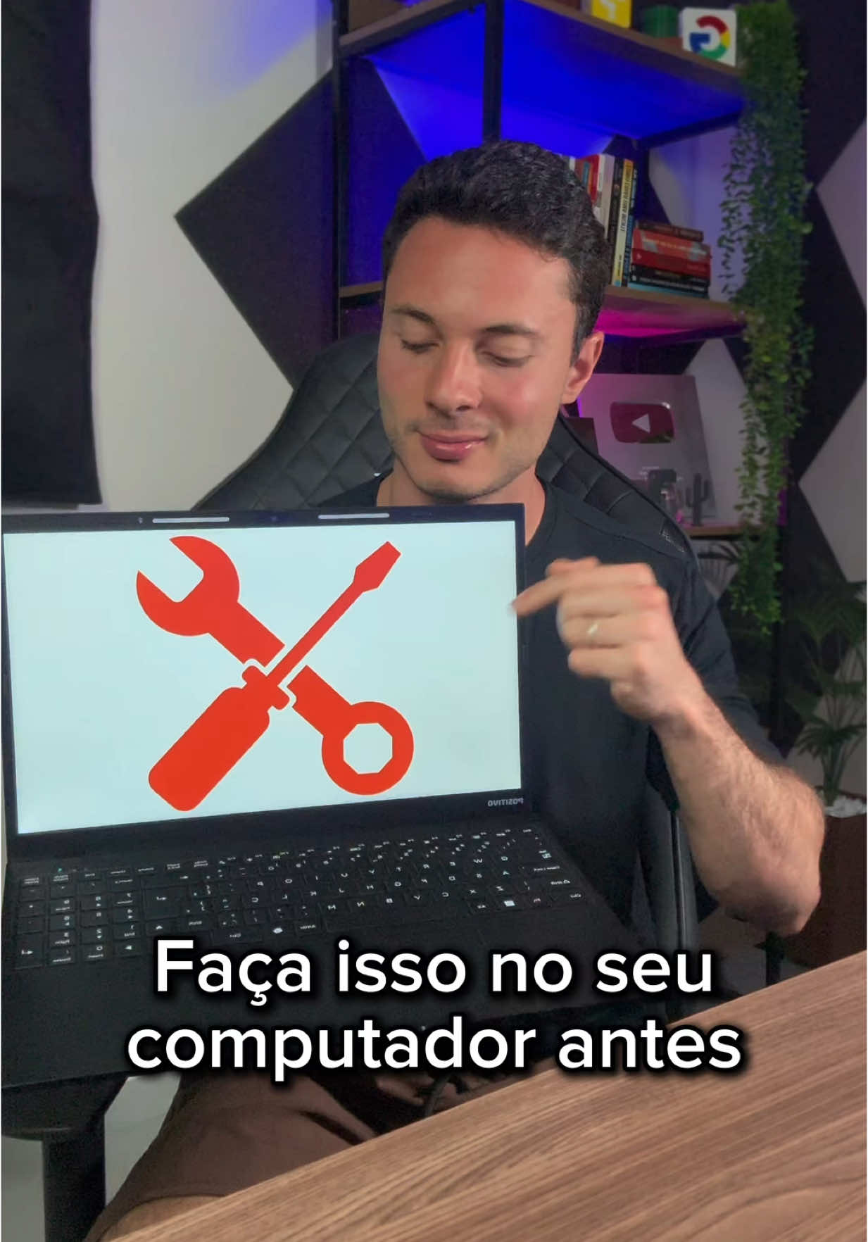 Tente fazer isso no computador antes . . . #computador #dicasdepc #pctips #windows #windowstips #techtips #informatica 