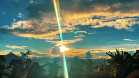 Mặt trời xuống nhường cho ánh trăng lên. Sì Thâu Chải#sithauchai #dulich #hoanghon 