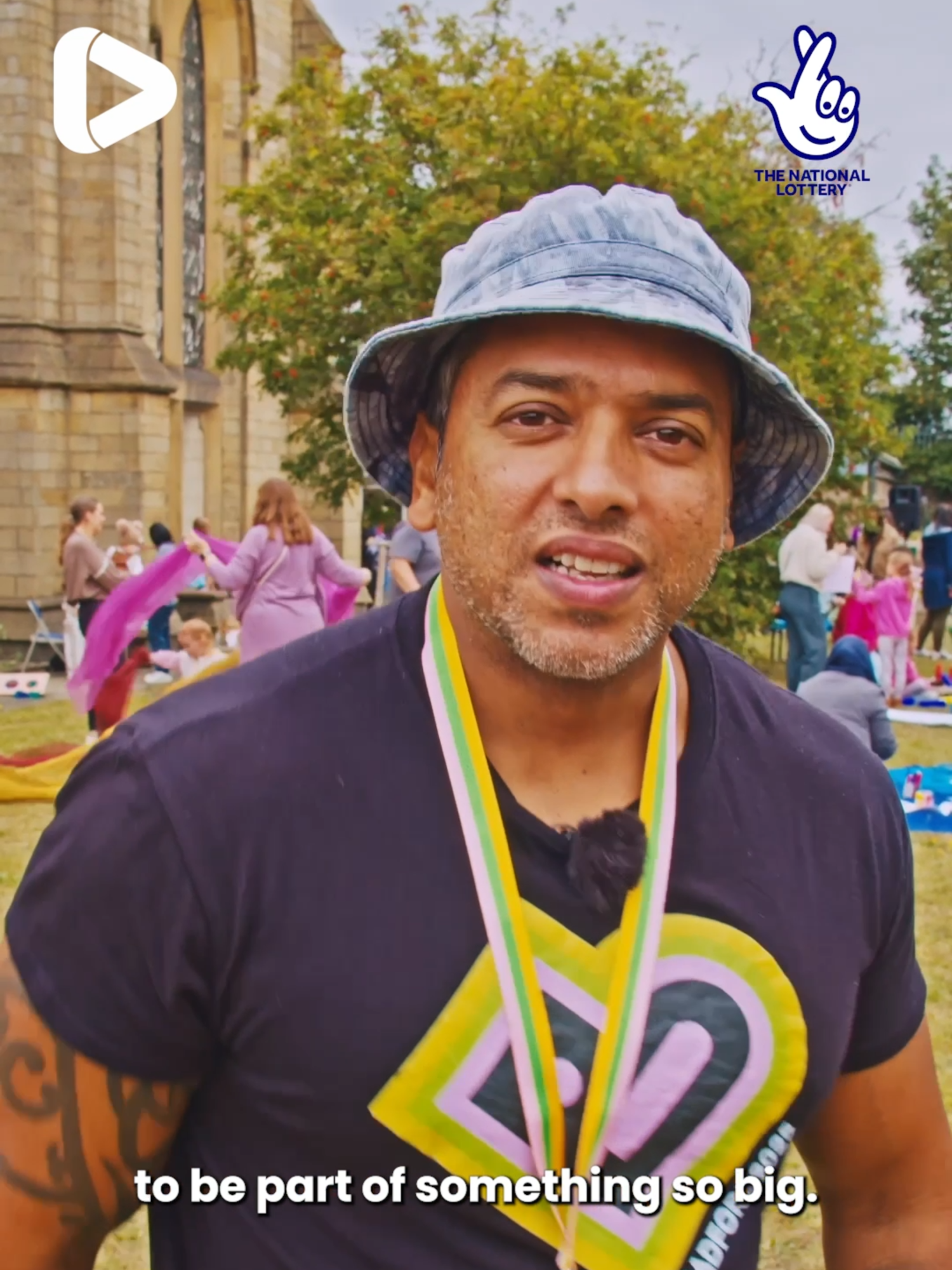 💛 When community + creativity meet, magic happens! Ritesh and Our Patch bring communities together at the Culture Carnival 🎉 @nationalotterygoodcauses has contributed millions to Bradford 2025 UK City of Culture 💛 #Bradford2025 #ThanksToYou