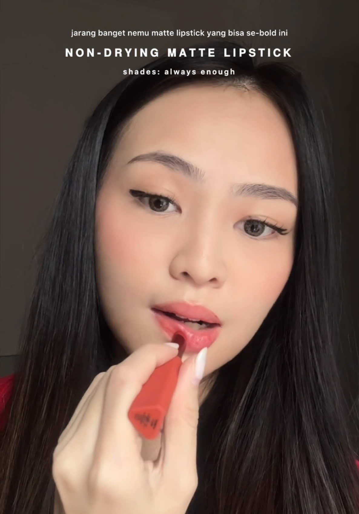 a non drying matte lipstick is all we need ryttt? 😜 @3CE Indonesia #3CE #3CEIndonesia #SketchStick #MatteWithoutTheCrack 