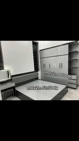 combo tủ giường bảo hành 5 năm ạ. Ưu tiên Kb Kon Tum Gia Lai ạ #tunhuadailoan #noithat #xuhuong 