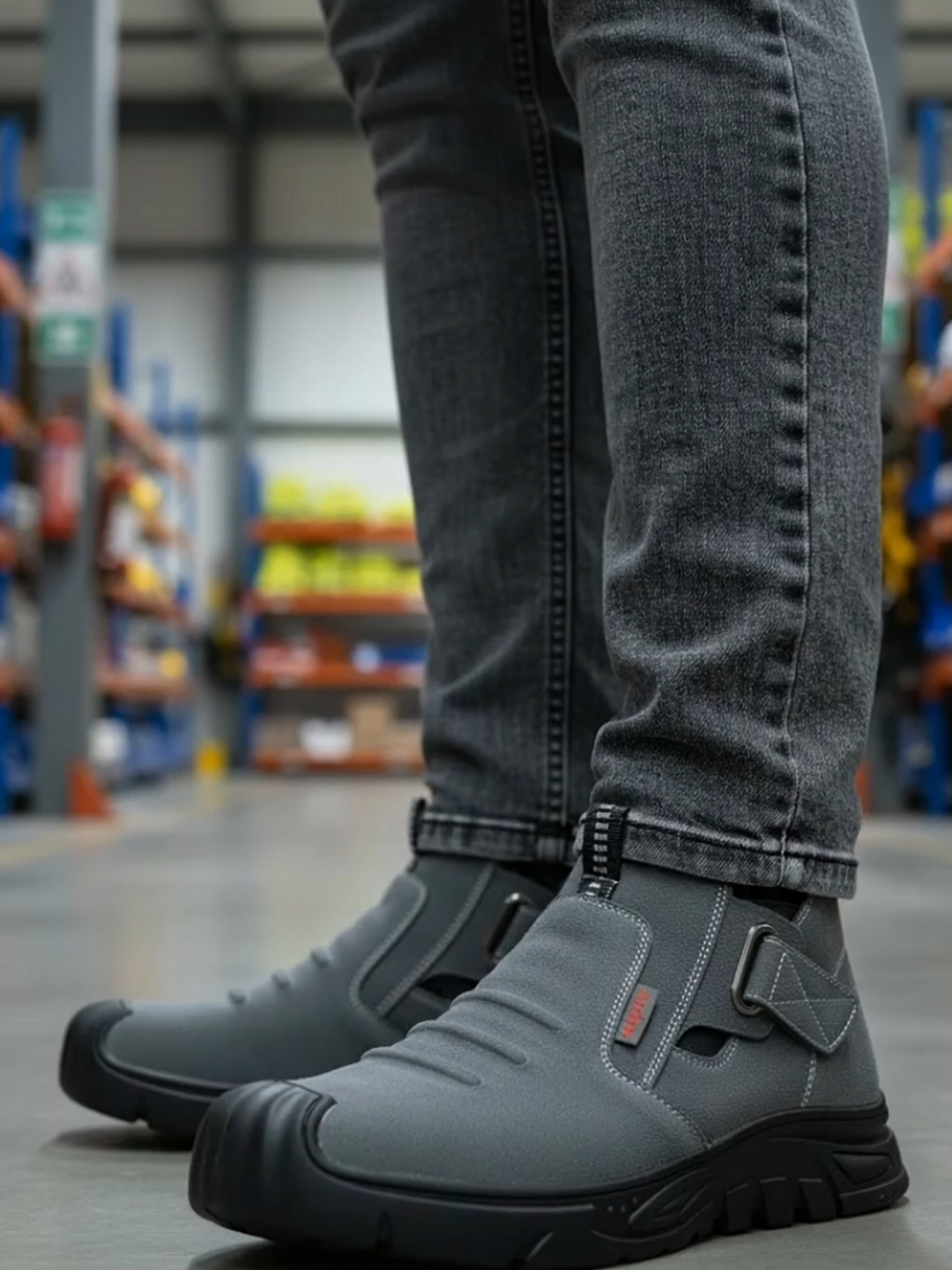 Sepatu safety kulit asli, ergonomis, breathable, tahan lama, proteksi maksimal, anti slip, nyaman sepanjang hari! #SepatuPria #SepatuSafety #SafetyShoes #SepatuKerja #SafetySneakers #SepatuLapangan #OOTDPria #RekomendasiSepatu #FYP