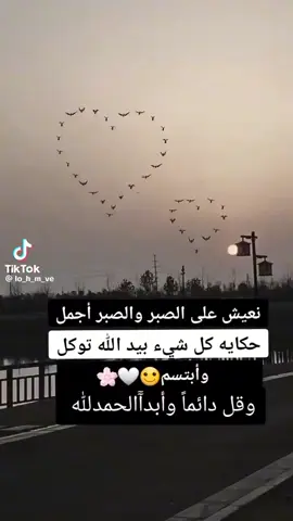 الحمد لله دائما وابدا⁦♥️⁩