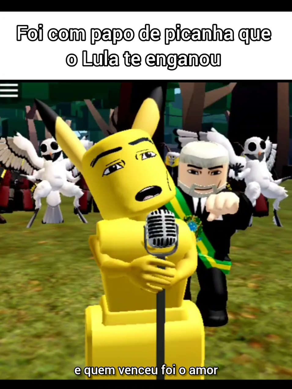 Foi com papo de picanha que o Lula te enganou 😜#lula #pt #humor #fyp #engraçado 