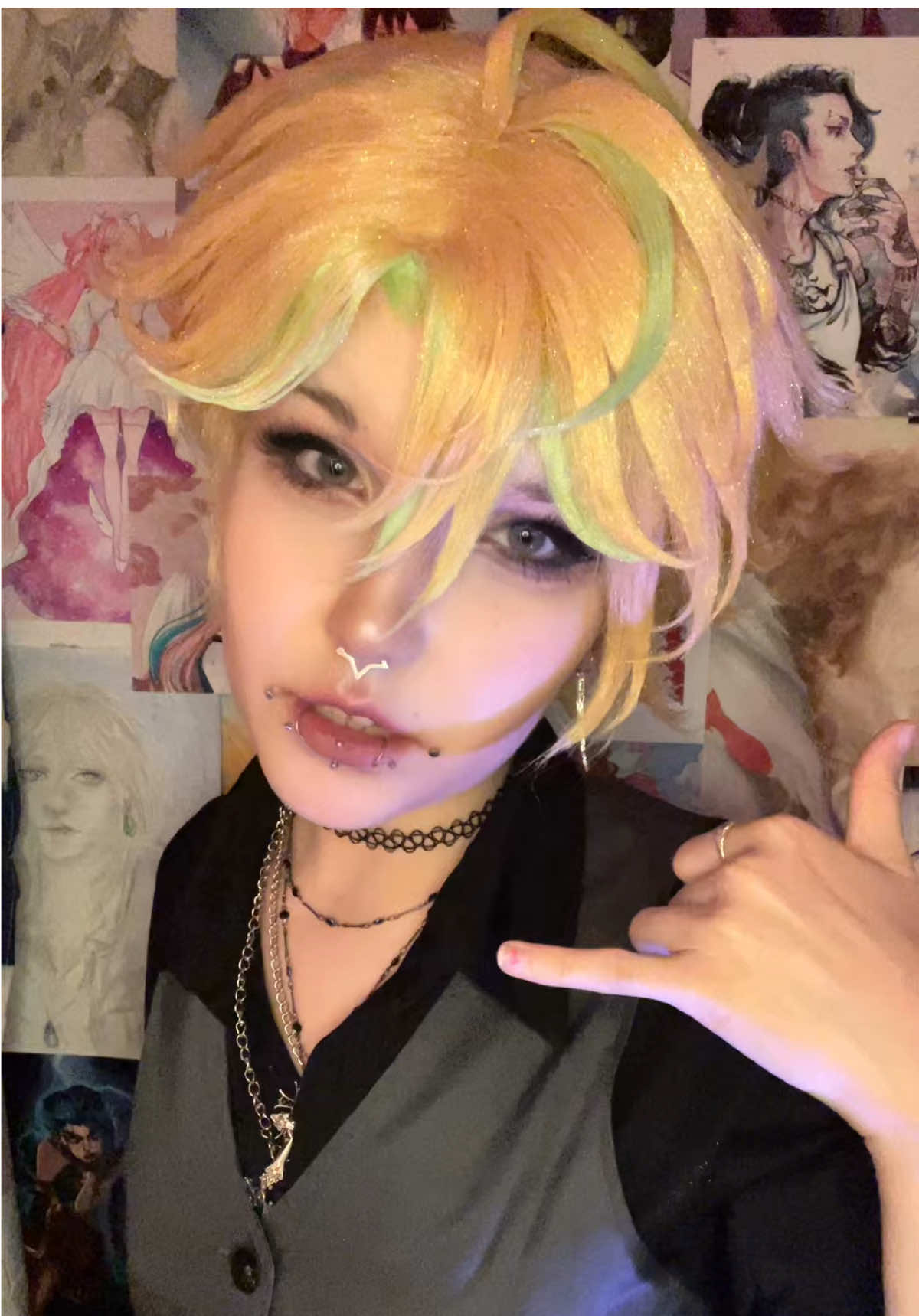 Without my filters I’m nothing🥀  Save me TikTok filter save me #hifumiizanami #hifumiizanamicosplay #hypnosismic #hypnosismiccosplay #hypmic #hypmiccosplay 