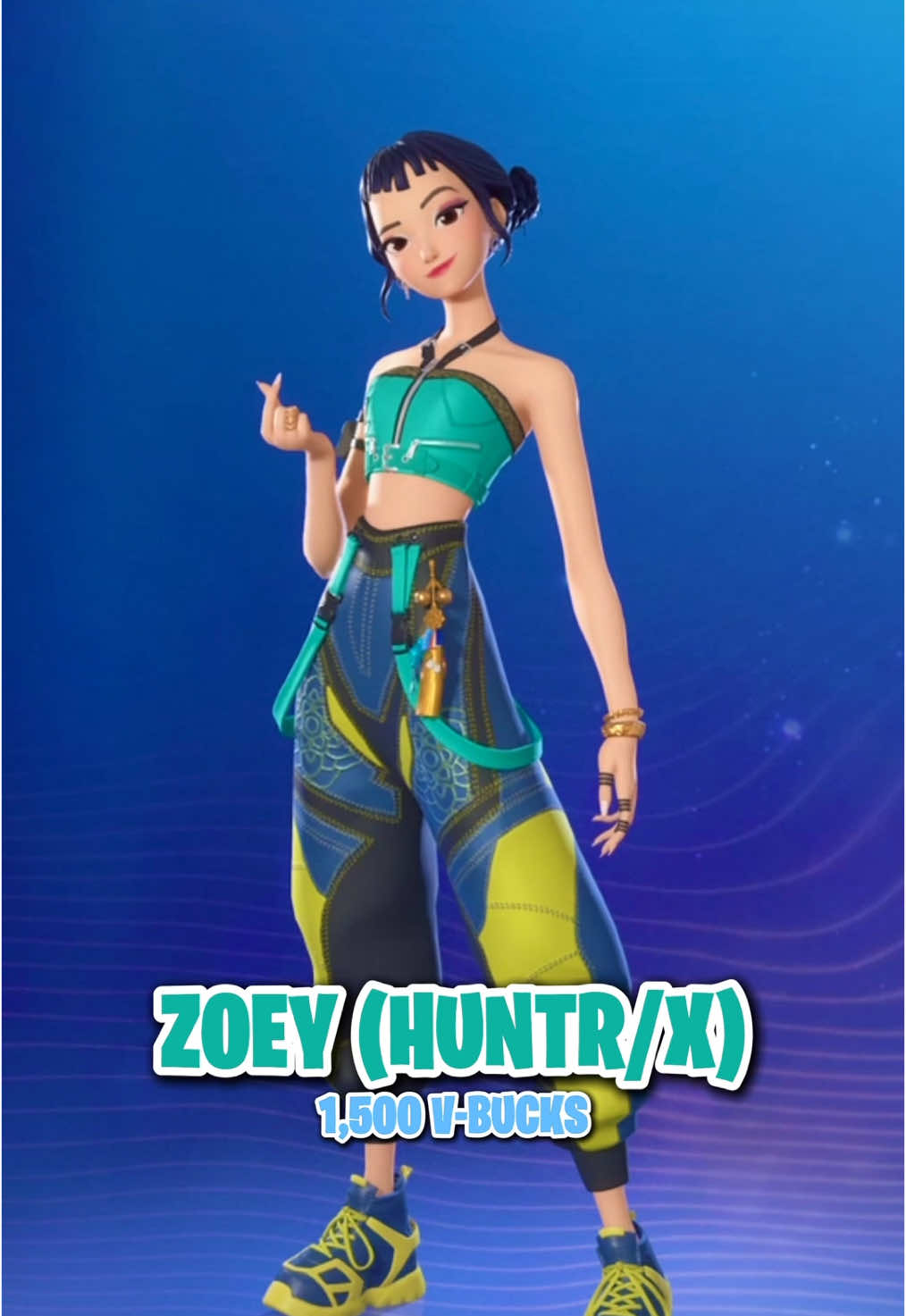 New Kpop demon hunters x Fortnite collab out now! 🎀💫 • @The Flutter Squad • #fortnite #kpopdemonhunters #kpdh #trending #xyzbca #whyspring #thefltrsquad🦋 #makemefamous #fortniteclip #foryou 
