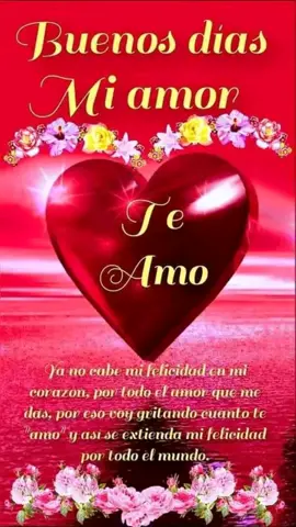 Buenos días mi amor 🫶💕💘💖😍 #poemadebuenosdias🌞💖💘♥️ #reflexióndeamor♥️💕💘💖🫶 #viral #tiktok #paratiiiiiiiiiiiiiiiiiiiiiiiiiiiiiii 