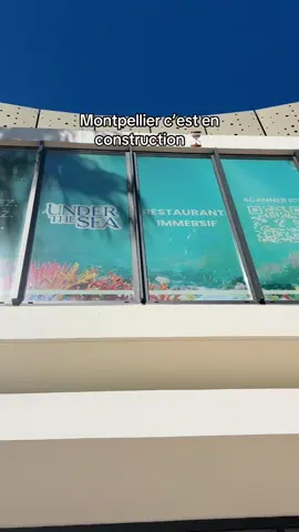 Il est en construction le restaurant Immersif Under the See qui arrive à odysseum, mais c’est pas pour tout de suite  