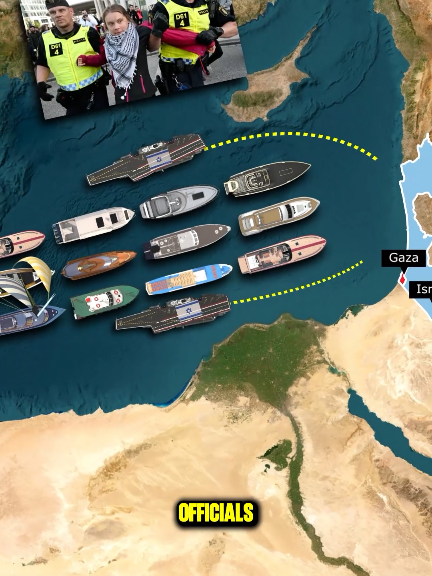 Breaking News: Greta Thunberg Arrested on Gaza Flotilla 🚨🌍 #BreakingNews #GretaThunberg #GazaFlotilla #GlobalUpdate #ViralNews 