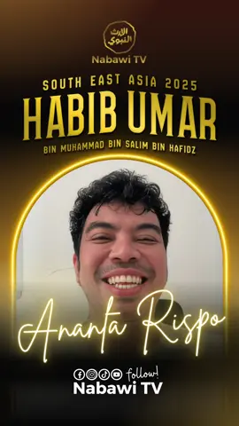 🔥 Ingat! Ajakan dari @anantarispo ✈️ 📌 Rihlah Asia Tenggara Sayyidil Habib Umar bin Hafidz, Oktober 2025 #NabawiTV #HabibUmarbinHafidz #RihlahAsiaTenggara #RihlahHabibUmar