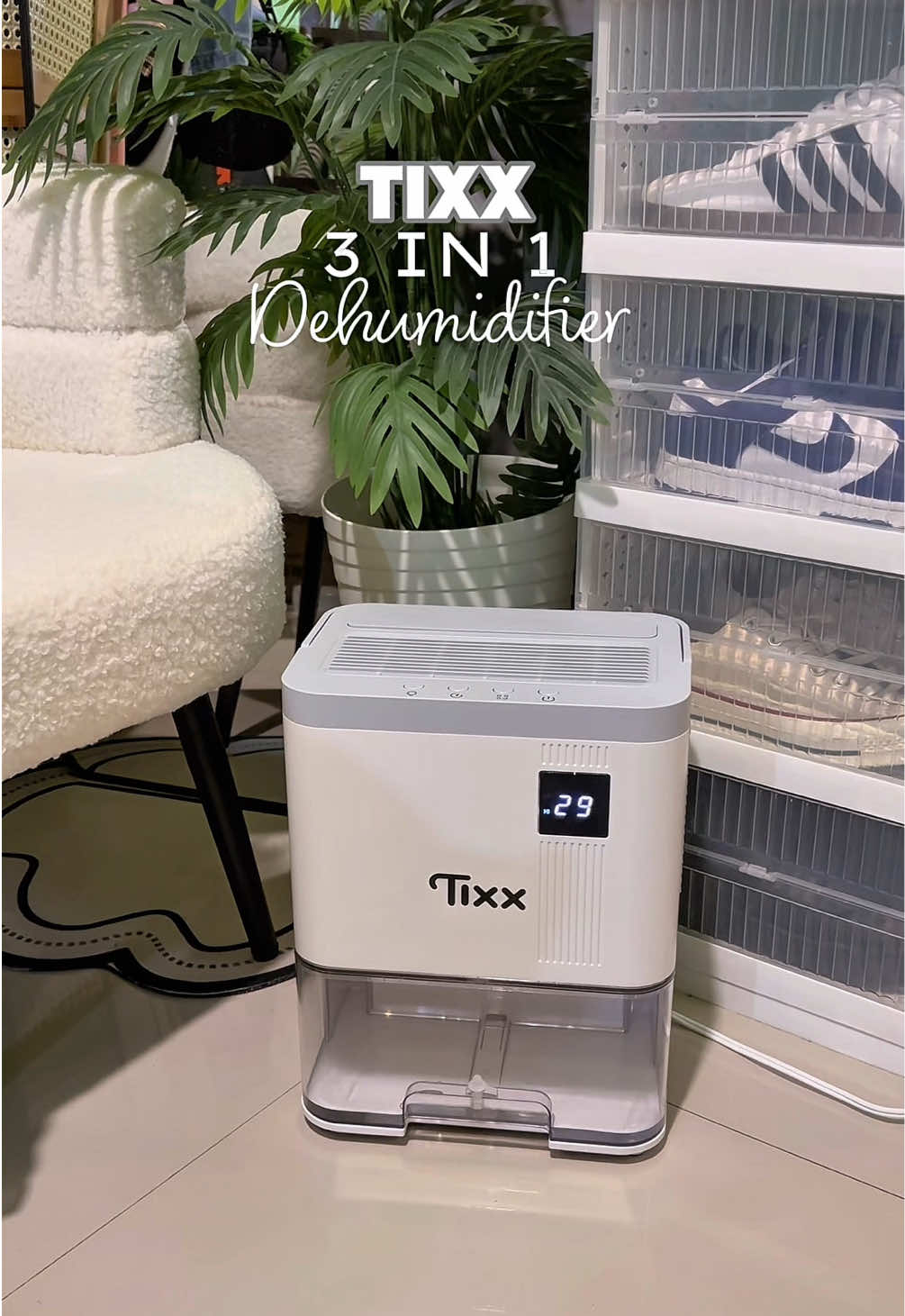 Must have to lalo na ngayong tag ulan. It prevents mold and to much moisture sa loob ng bahay.🌧️  #tixxdehumidifier #dehumidifier #dehumidifierbenefits #preventmold #moistureabsorber 