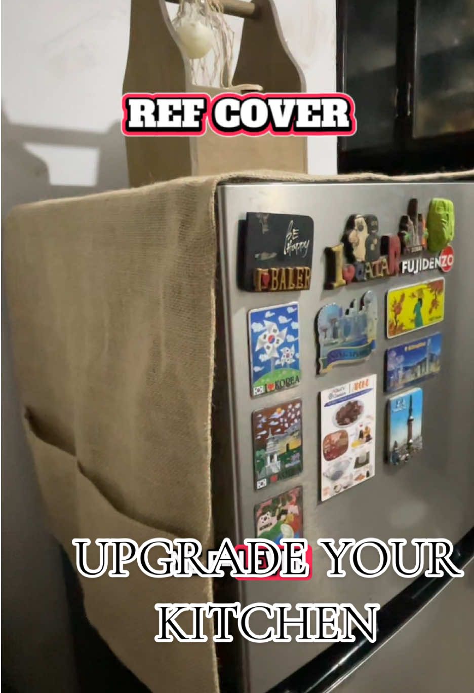 #creatorsearchinsights Refrigerator Top Cover #refcover #kitchenessentials #fridgecover 