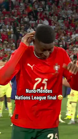 A final performance for the ages 👏 #NunoMendes #Portugal #NationsLeague 