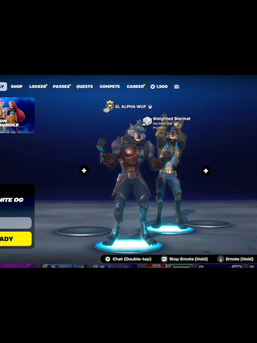 HIS GOT A MUZZLE STYLE TOO!! #fortnitefurry #dire  #gay 
