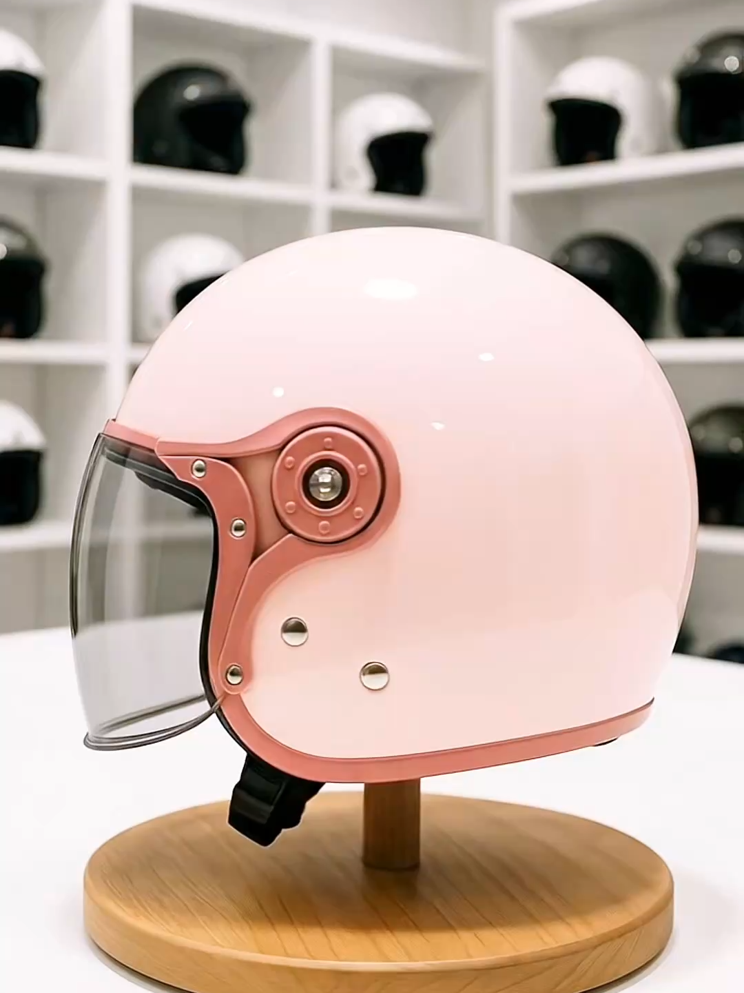 Helm Bipplast Fantasy V2 Terbaru Helm Bogo Retro Solid Hijab Friendly Kekinian Helm Wanita 2025 SNI Premium #helm #helmet #helmmurah #helmetloverindonesia