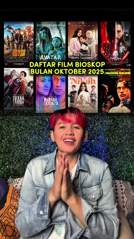 Daftar film Bioskop Bulan Oktober 2025. Utk film Horor nya dibikin di video terpisah ya.  Maap ya klo ada film yg salah input #Daftarfilm #oktober #rekomendasifilm #bahastontonan #filmbioskop 