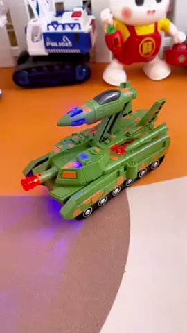 Đồ chơi xe tăng biến hình có nhạc và đèn di chuyển cảm biến vui nhộn cho bé #dochoi #dochoichobe #dochoitreem #dochoivuinhon #dochoixe 