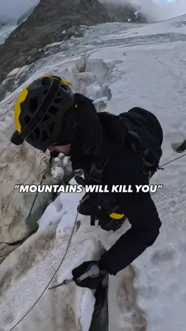 Every thing that kills me makes me feel alive! #fyp #mountaineering #climbing #Outdoors #Hiking 