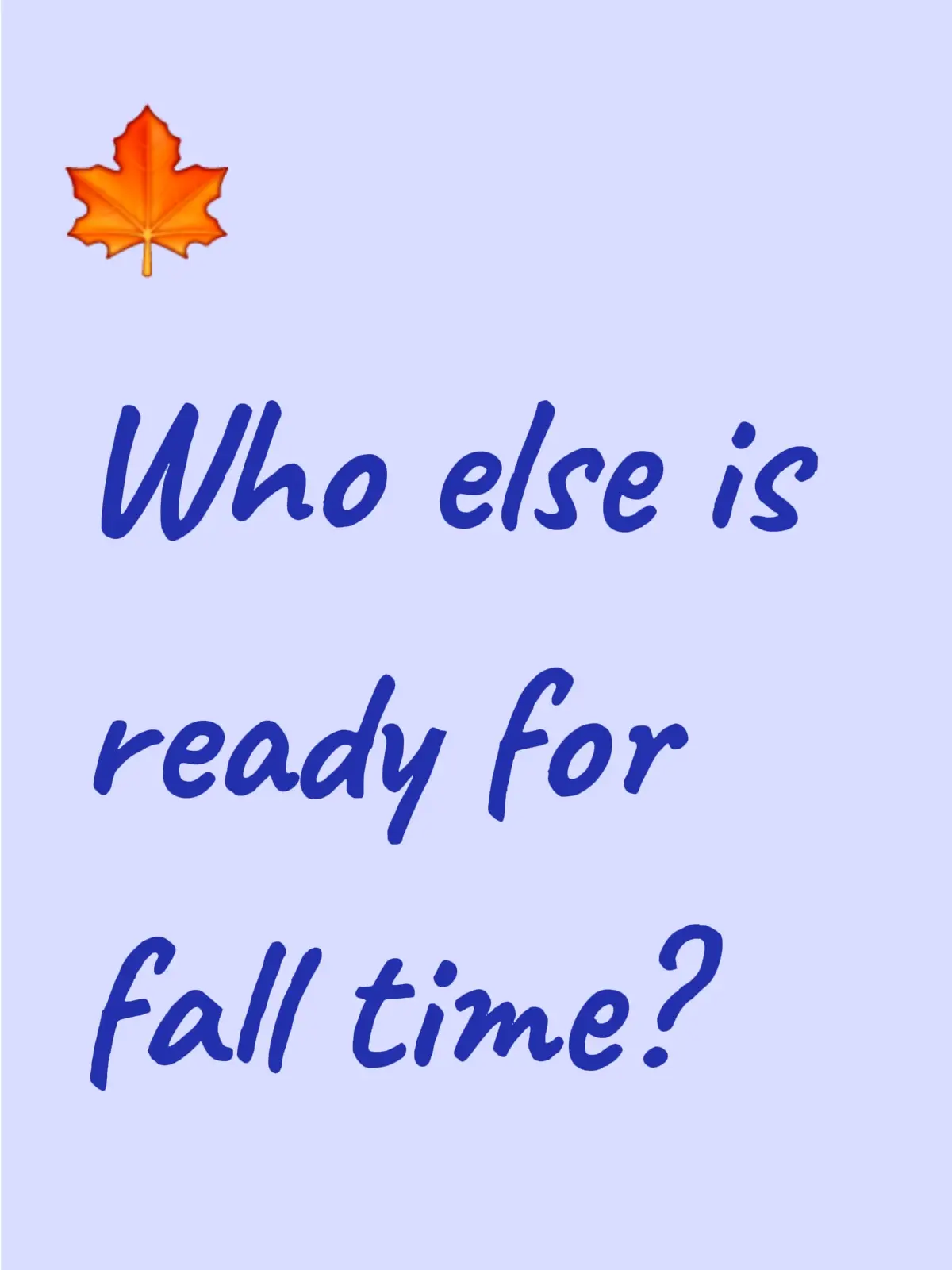 #seasons #fall #fyp #question 