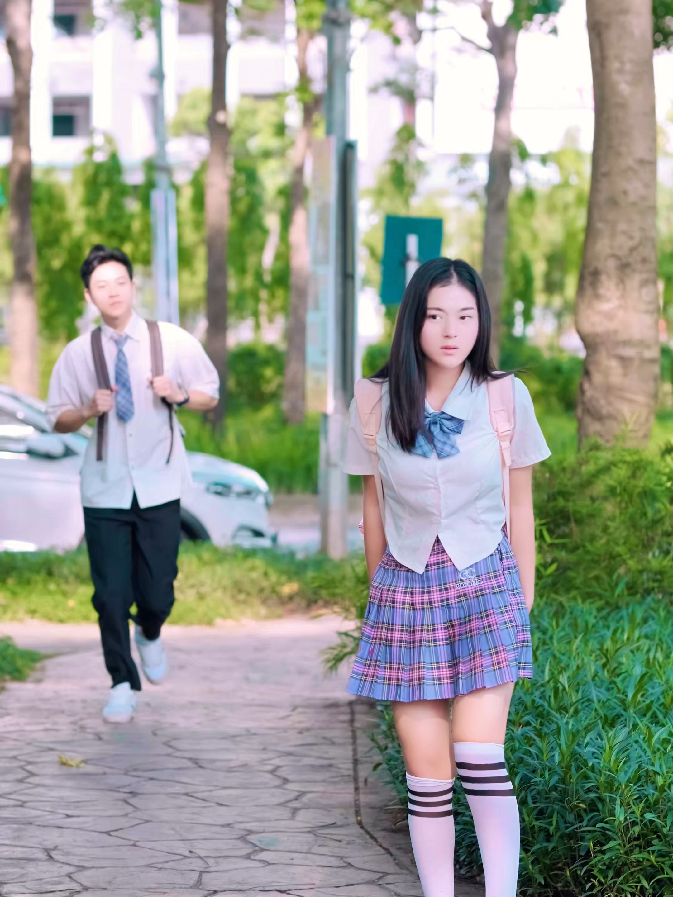 The One Who Always Came Late… But Came True ❤️#linhchihihi #messyclassroom #linhchihihine #linhchihihihi_