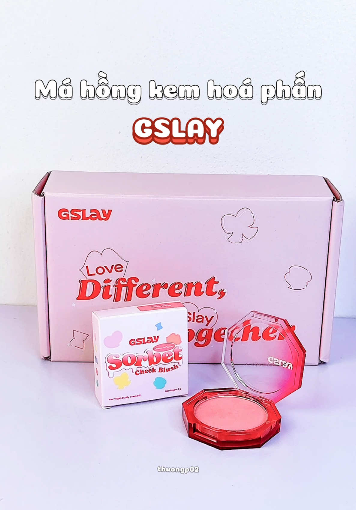 Má hồng kem hoá phấn Gslay #gslay #mahongkemhoaphan #mahonggslay #xuhuong #goclamdep 