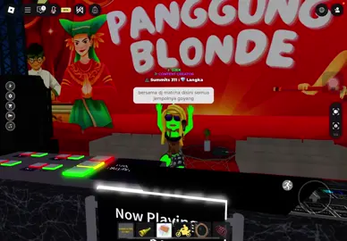 infokan party, blonde siap mengguncang @KawaraStudio  #puncakblonde #roblox 