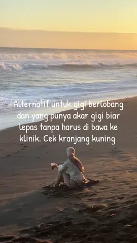 Alternatif untuk merontokan gigi berlobang dan akar gigi . #promoseruweekend #promomakangajian #sakitgigi #obatsakitgigi 