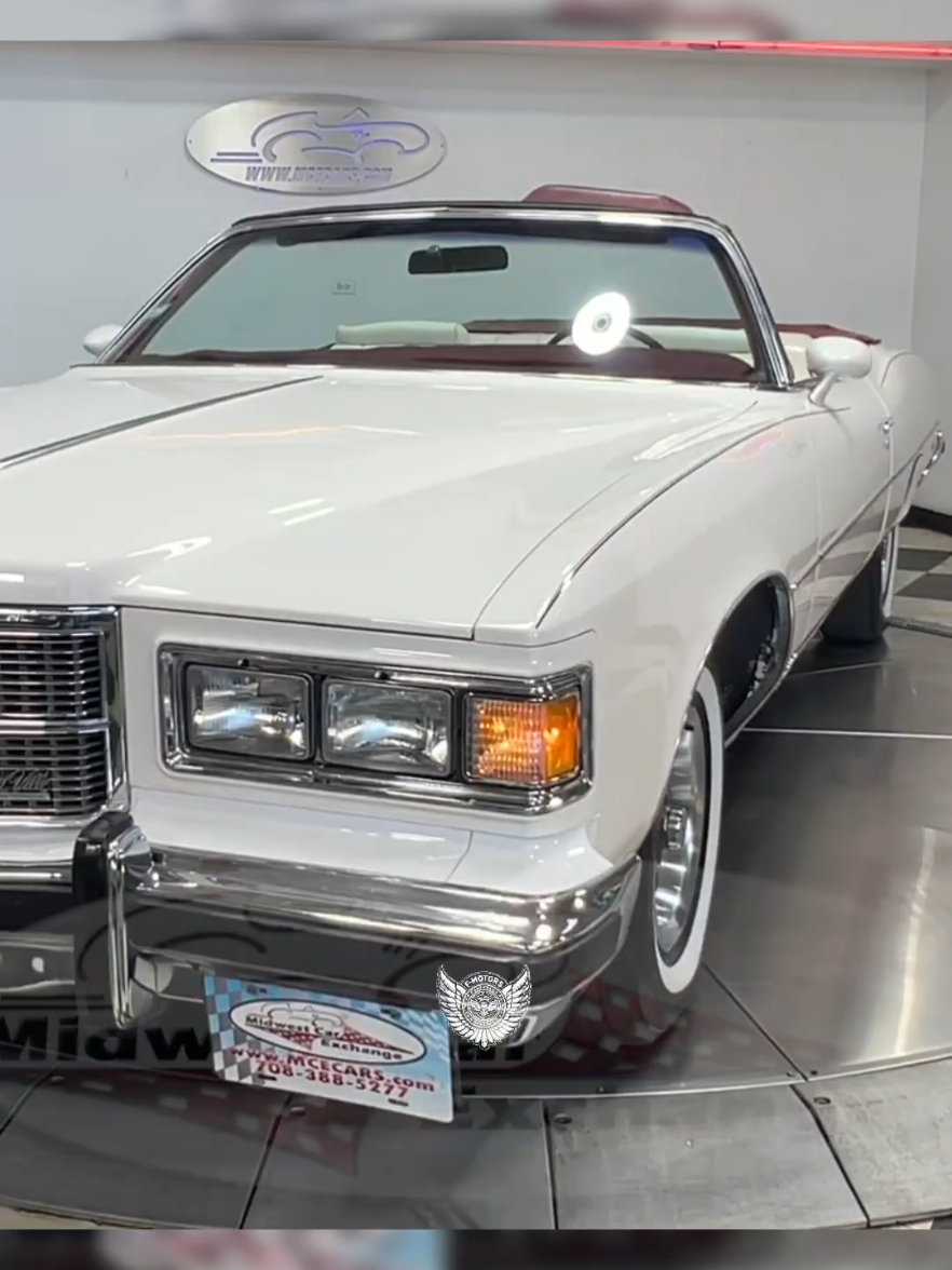 1975 Pontiac Grand Ville Brougham Convertible 🇺🇸🇨🇳 #Pontiac #GrandVille #Brougham #Convertible #ClassicCars        