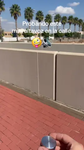 No lo esperaba tan fuerte 💥💥 #altavoz #mini #fyp #fyp1 #calle 