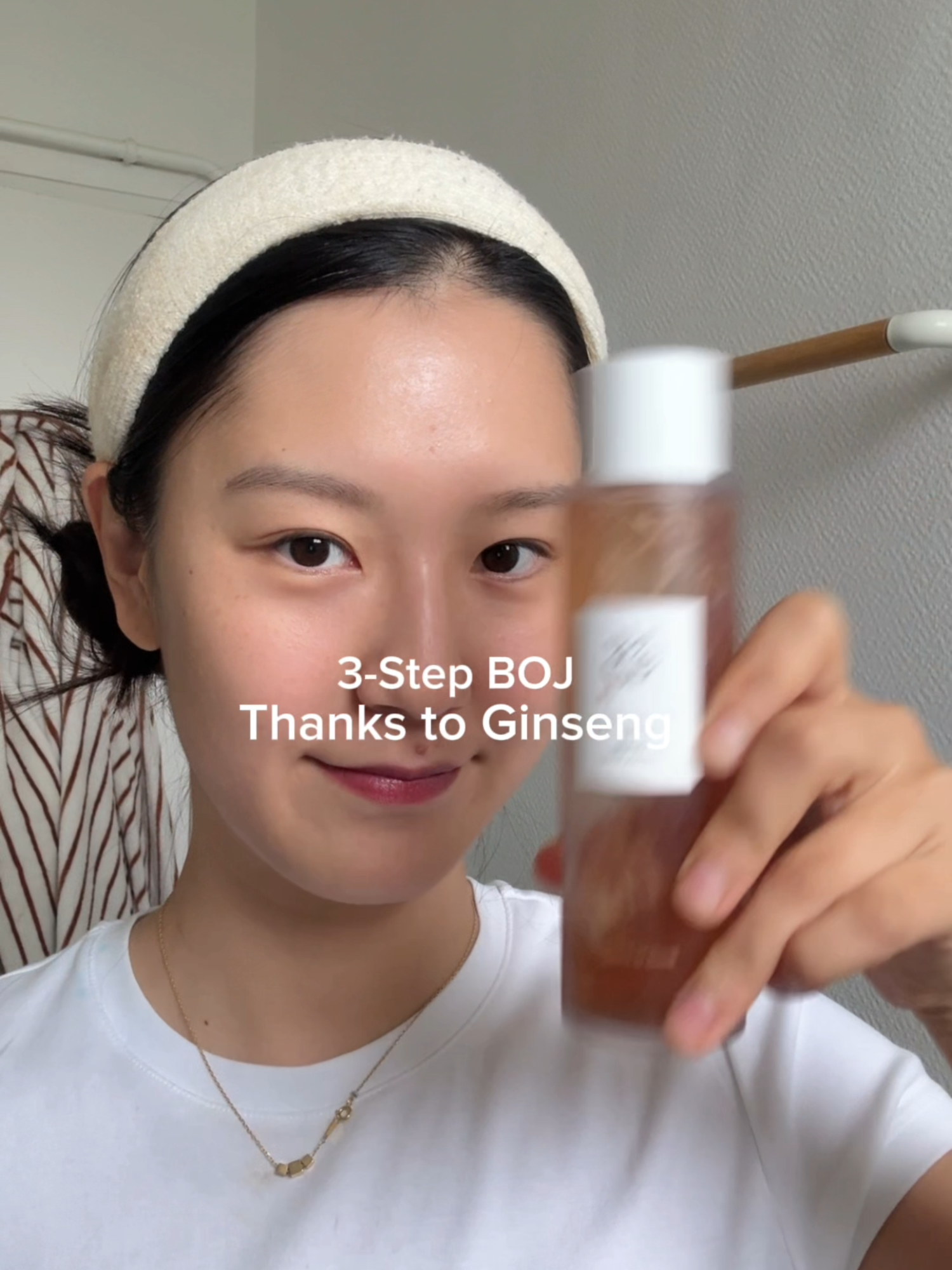 Thanks to Ginseng 🤍 @beautyofjoseon_official Ginseng Essence Water Revive Eye Serum: Ginseng + Retinal Dynasty Cream ✨ BOJ 10% Discount code: YOOBINBLUE10 ✨ https://beautyofjoseon.com/yoobinblue10 #beautyofjoseon #boj #antiagingskincare #slowaging #ginseng #koreanskincare #skincareroutine #kbeatuy #glowskincare #simpleskincare