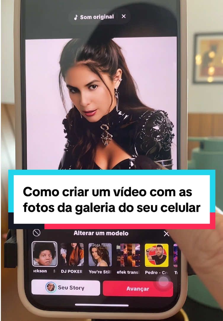Como criar um vídeo com as fotos da galeria do seu celular usando somente o TikTok #fotografia #video #dica #criadordeconteudo #efeitodotiktok 