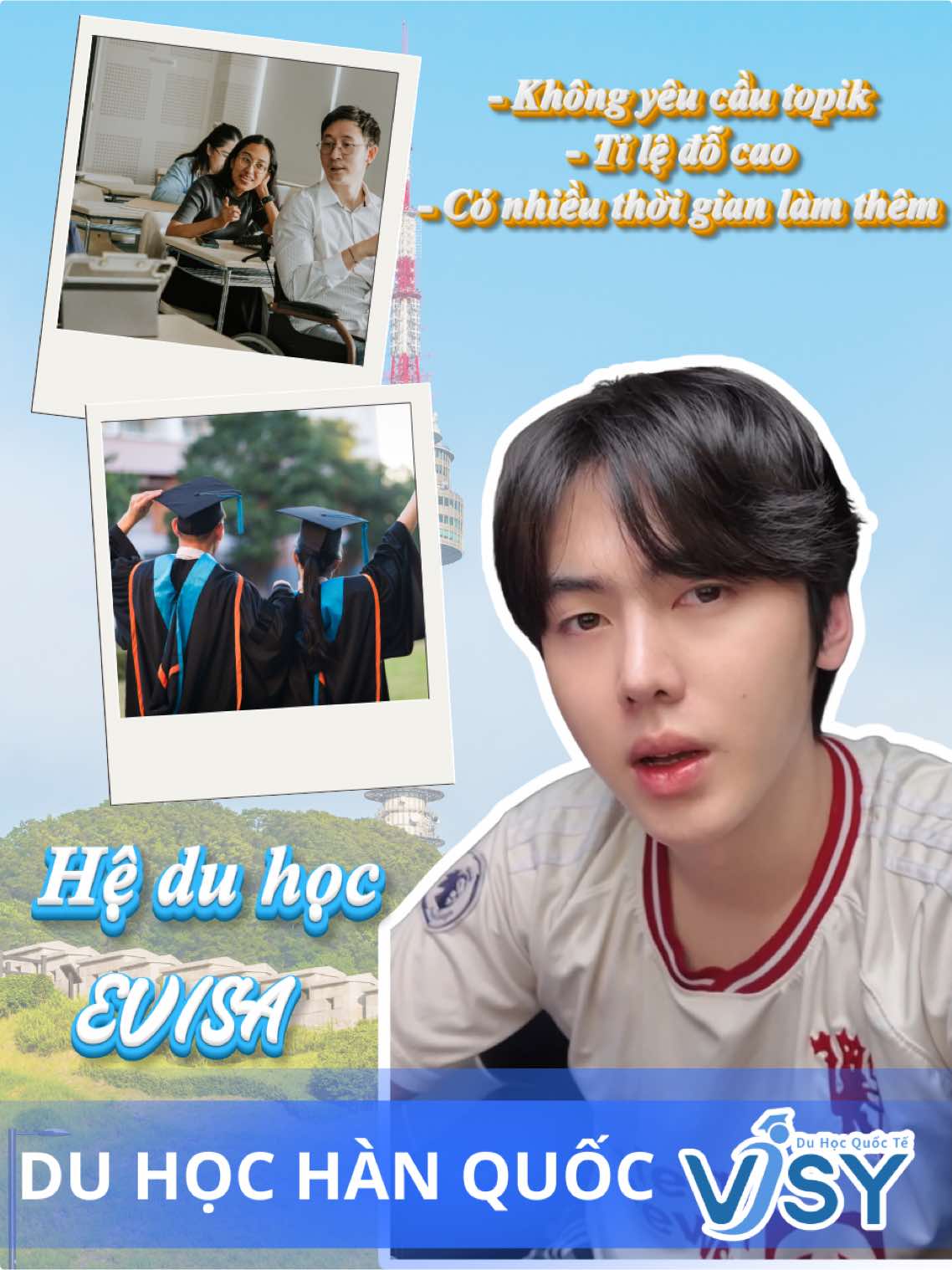 Chưa có tiếng Hàn, sợ không đậu VISA thì cứ chọn vào hệ này!!! #duhocvisy💙 #duhochanquoc🇰🇷 #tienboiduhoc #duhocvisy 